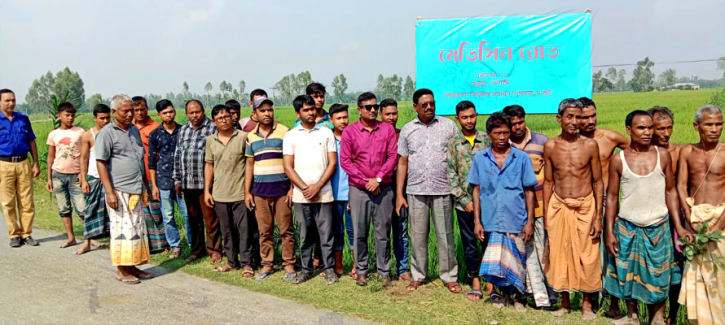 গঙ্গাচড়ায় নোহালীতে সড়কে বনজ ও ওষুধি গাছ লাগিয়ে “মেডিসিন রোড” নামকরণ 